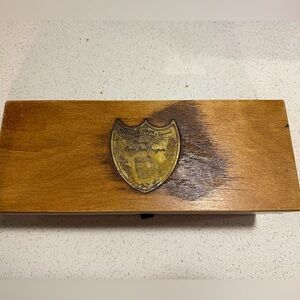 Vintage 1982 Cuvee Dom Perignon Rose wood box